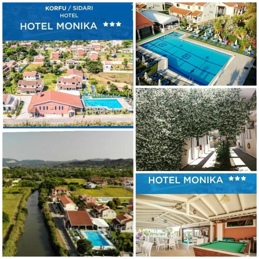 Monika Hotel Sidari Sidárion Eksteriør bilde